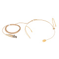 Direct Power Technology HEADSET Mini XLR 3pin Female головной всенаправленный конденсаторный микрофон, ⌀ 3 мм, кабель 1 метр