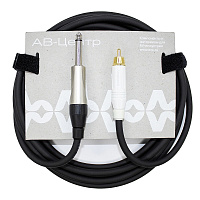 AVCLINK CABLE-929/3 Аудиокабель JACK 6.3 моно - RCA, длина 3 метра