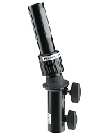 K&M 19674-000-55 Ring Lock наклонный адаптер для стоек 35 мм, сталь, чёрный