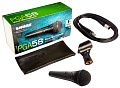 SHURE PGA58-XLR-E кардиоидный вокальный микрофон c выключателем, с кабелем XLR -XLR