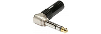 Sommer Cable HI-J63SA04 Разъем Jack 6,3 мм стерео (вилка), угловой