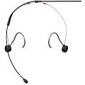 SHURE TH53B/O-LEMO Головной всенаправленный микрофон TwinPlex, кабель 1.6 мм, разъем LEMO, цвет черный