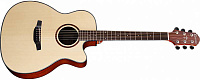 CRAFTER HT-250CE  электроакустическая гитара, верхняя дека ель, корпус красное дерево, цвет натуральный