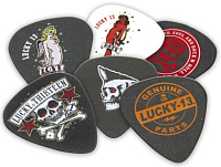 Dunlop L13BP.73 LUCKY 13B AST набор медиаторов (6 шт)