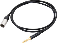 Cordial CFM 9 MV инструментальный кабель  XLR папа - джек стерео 6.3 мм, длина 9 метров