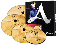ZILDJIAN A20579-11 A' CUSTOM 5 PACK MATCHED SET набор тарелок (14" HiHat, 16" Crash, 20" Medium Ride, 18" Crash)