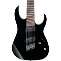 IBANEZ RGMS7-BK, мультимензурная 7-струнная электрогитара, цвет черный