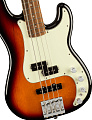 FENDER Player Plus ACTIVE P BASS PF 3TSB 4-струнная бас-гитара, цвет санберст, чехол в комплекте