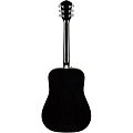 FENDER FA-125 DREADNOUGHT, BLACK WN акустическая гитара с чехлом, цвет черный