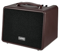 Laney A-SOLO комбоусилитель 2-канальный для акустических инструментов, 60 Вт, 8" HH, DSP, ревербератор, подавитель обратной связи, 347x258x265 мм, 6.7 кг, батареи на 24 часа работы