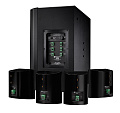 Electro-Voice EVID-S44 Комплект громкоговорителей EVID настенного монтажа (1 сабвуфер, 4 сателлита), цвет чёрный