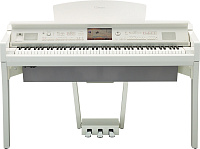 YAMAHA CVP-709PWH цифровое пианино, цвет Polish White