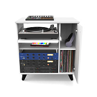 Glorious Modular Side Rack White рэковая стойка для Sound Desk и Workbench, цвет белый