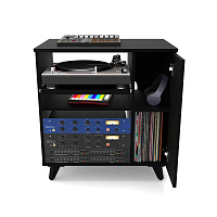 Glorious Modular Side Rack Black рэковая стойка для Sound Desk и Workbench, цвет черный